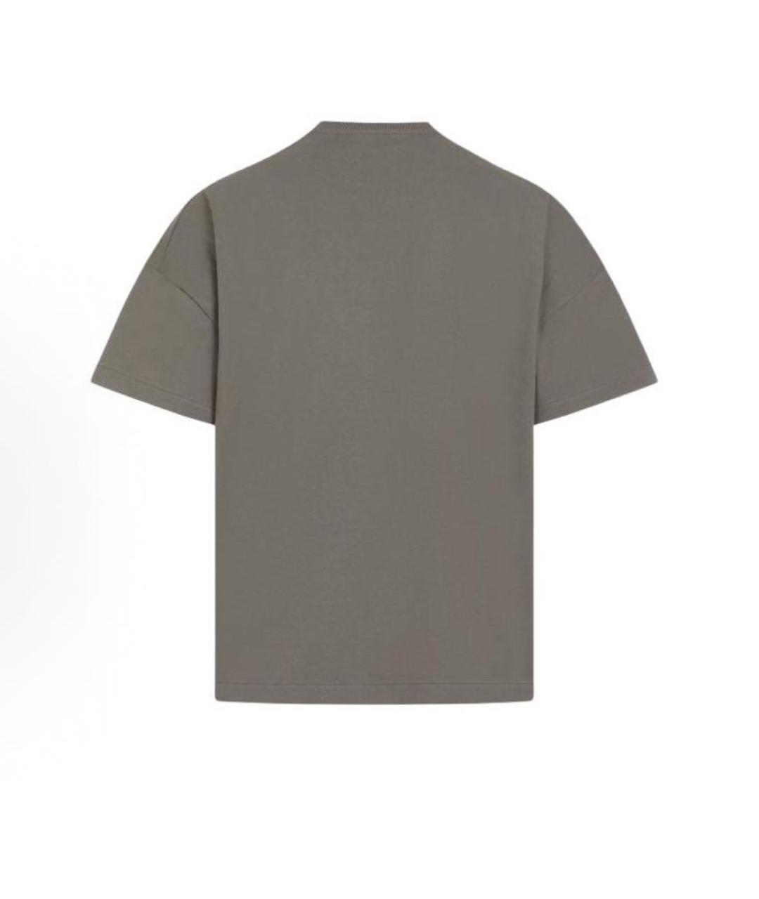 JIL SANDER Хаки футболка, фото 2