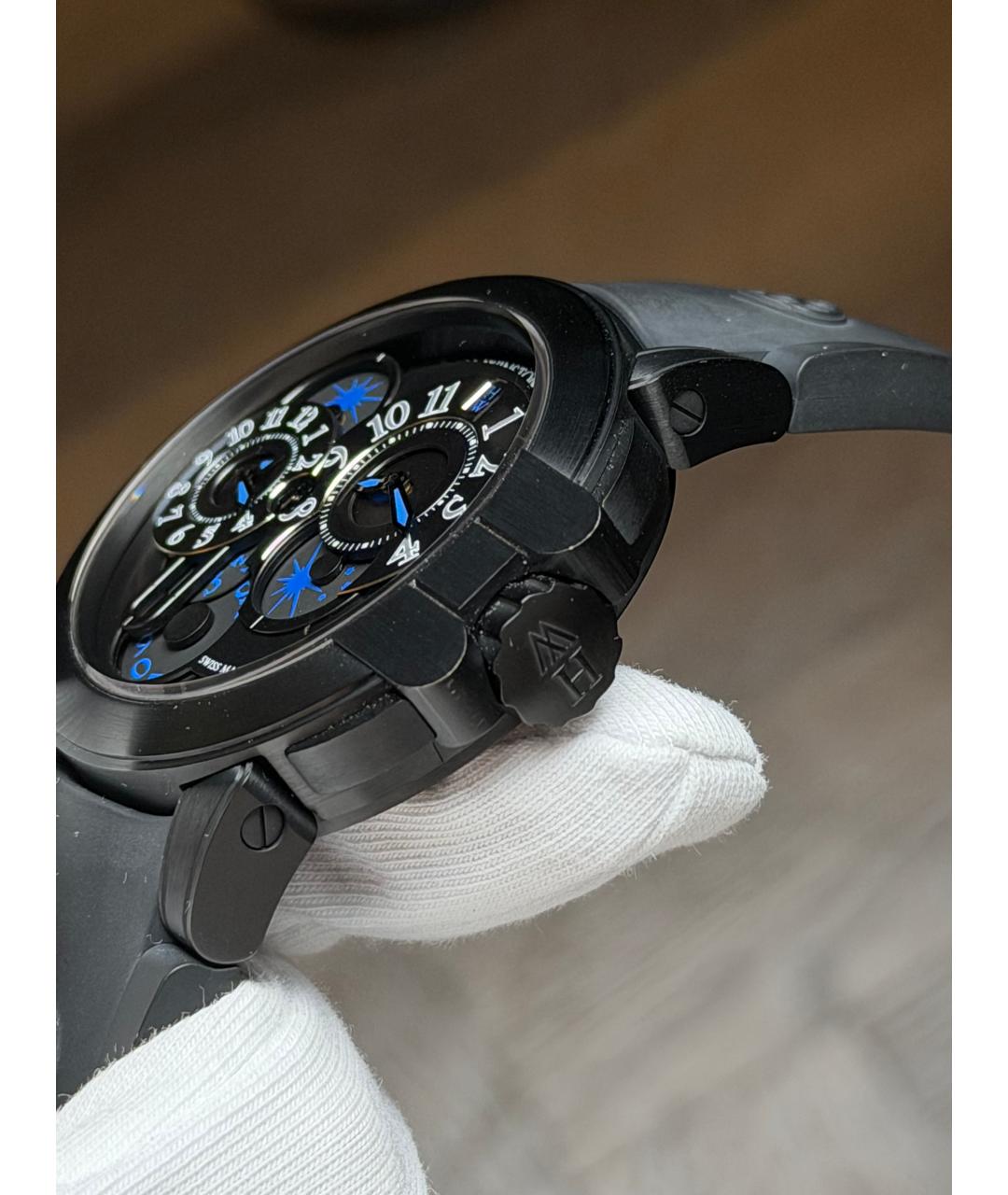 Harry Winston Черные часы, фото 5