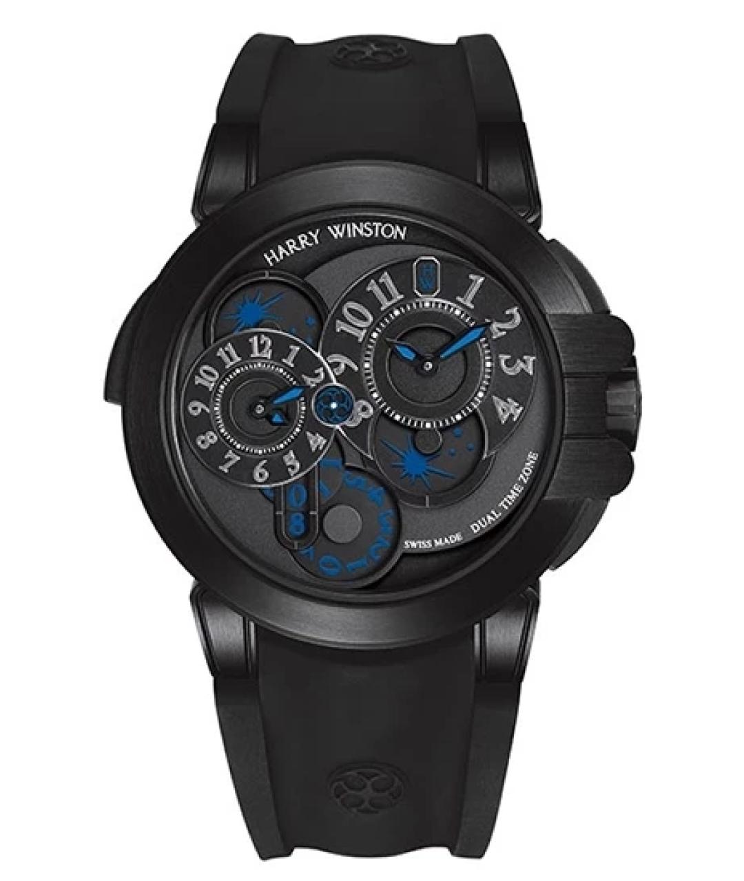 Harry Winston Черные часы, фото 10