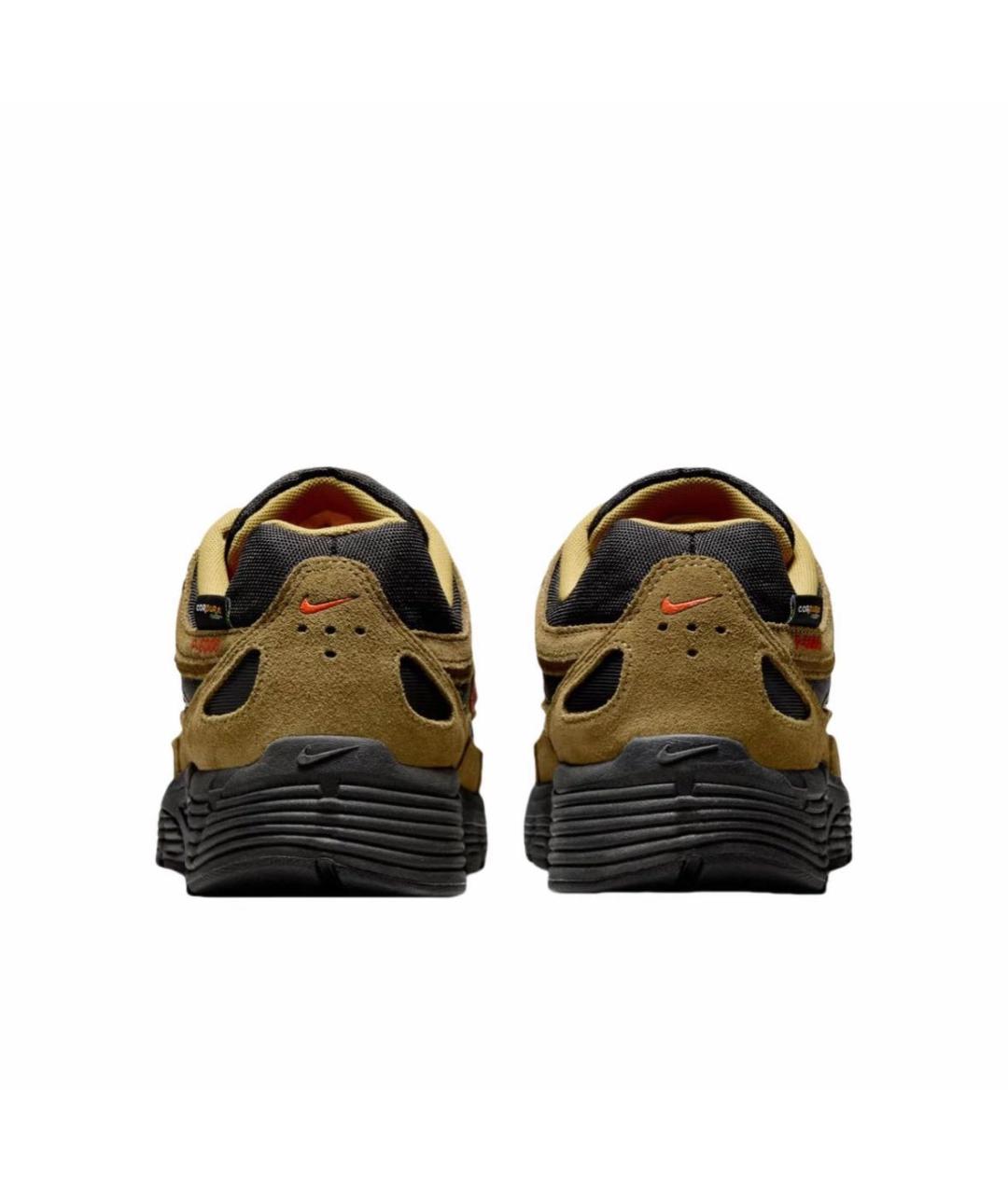 NIKE Хаки замшевые низкие кроссовки / кеды, фото 4