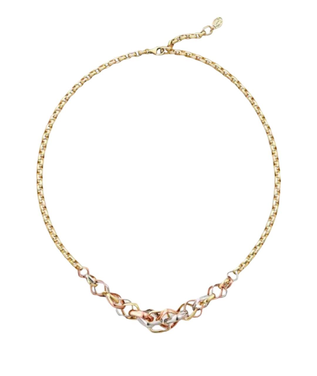 CARTIER Золотое колье из желтого золота, фото 1