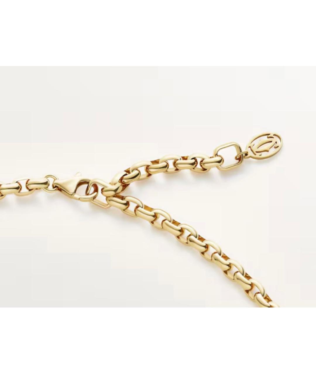 CARTIER Золотое колье из желтого золота, фото 3