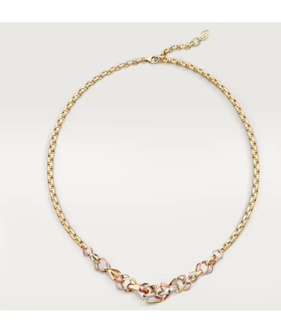 CARTIER Золотое колье из желтого золота, фото 5