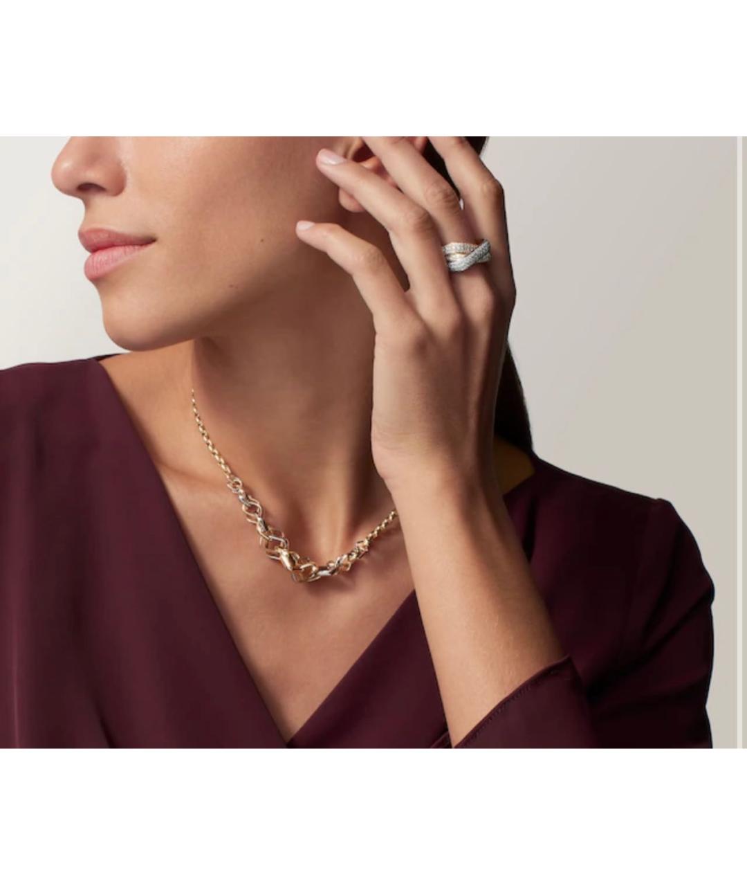 CARTIER Золотое колье из желтого золота, фото 2