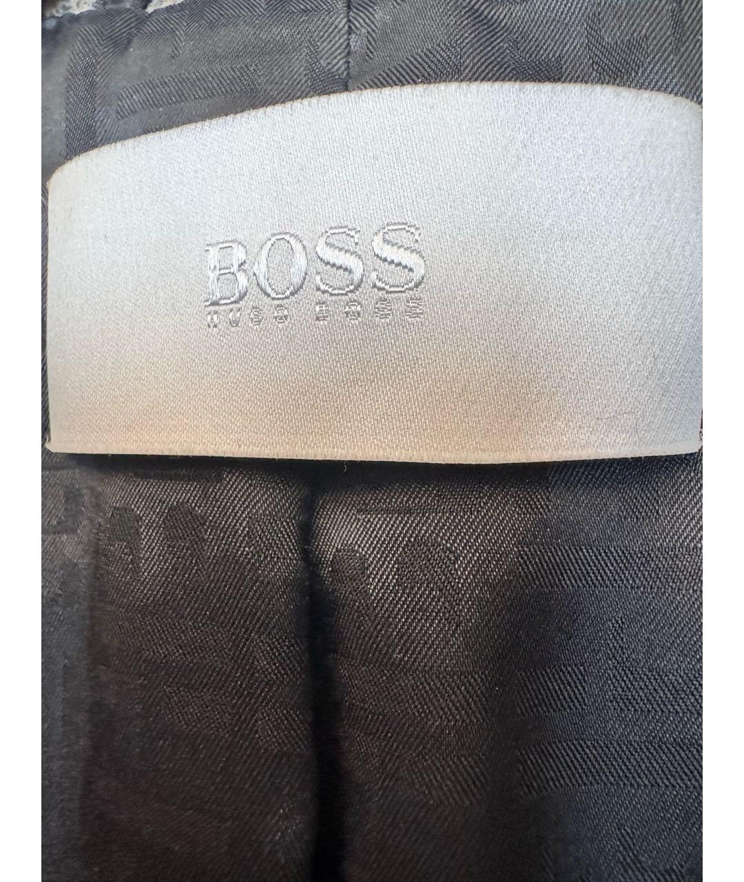 HUGO BOSS Коричневый шерстяной костюм с брюками, фото 7