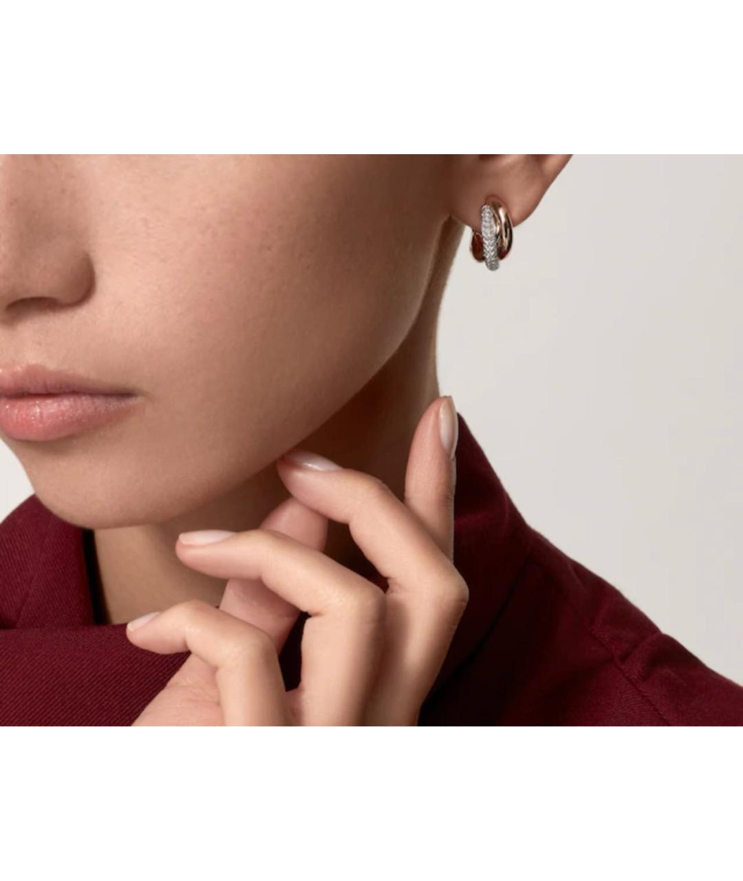 CARTIER Золотые серьги из желтого золота, фото 2