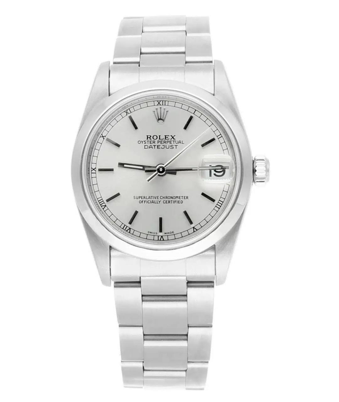 ROLEX Серебряные часы, фото 6