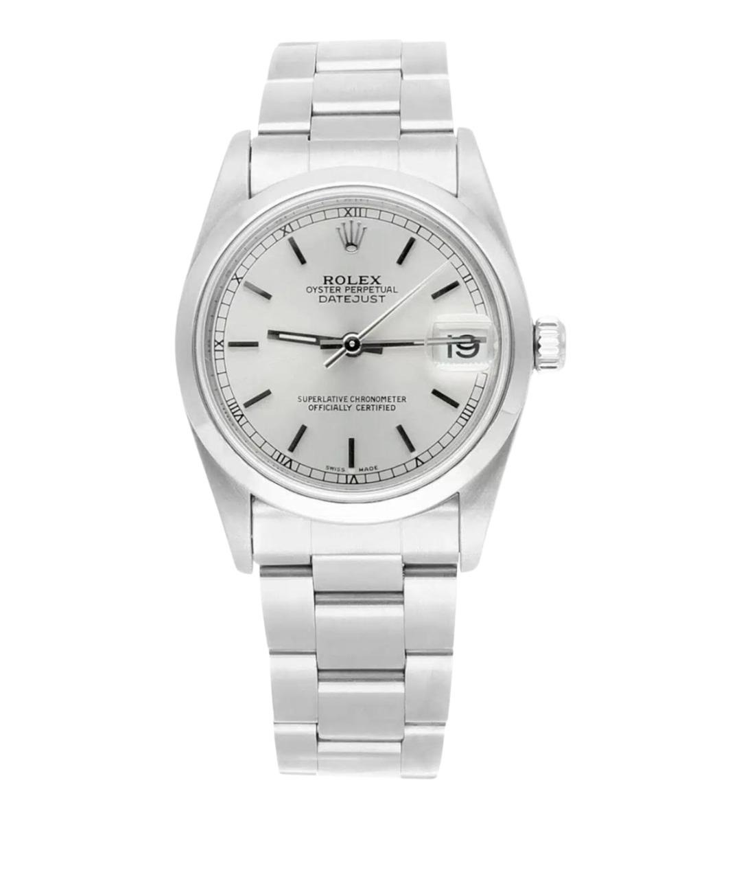 ROLEX Серебряные часы, фото 1