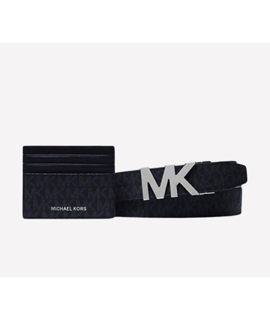 MICHAEL KORS Черный ремень, фото 9