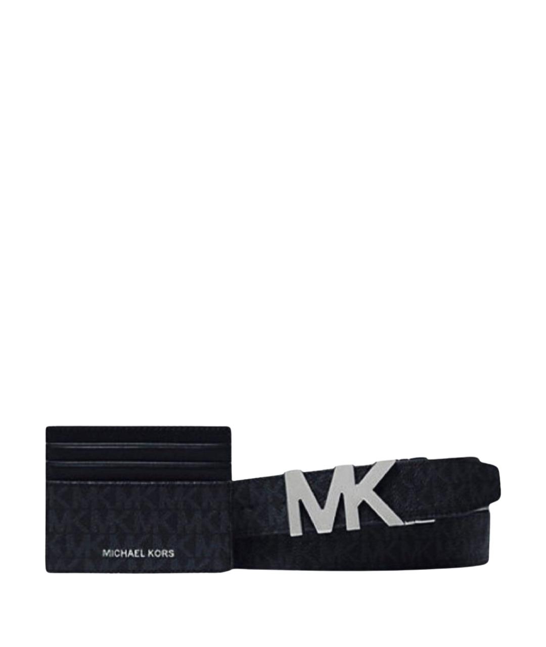 MICHAEL KORS Черный ремень, фото 10