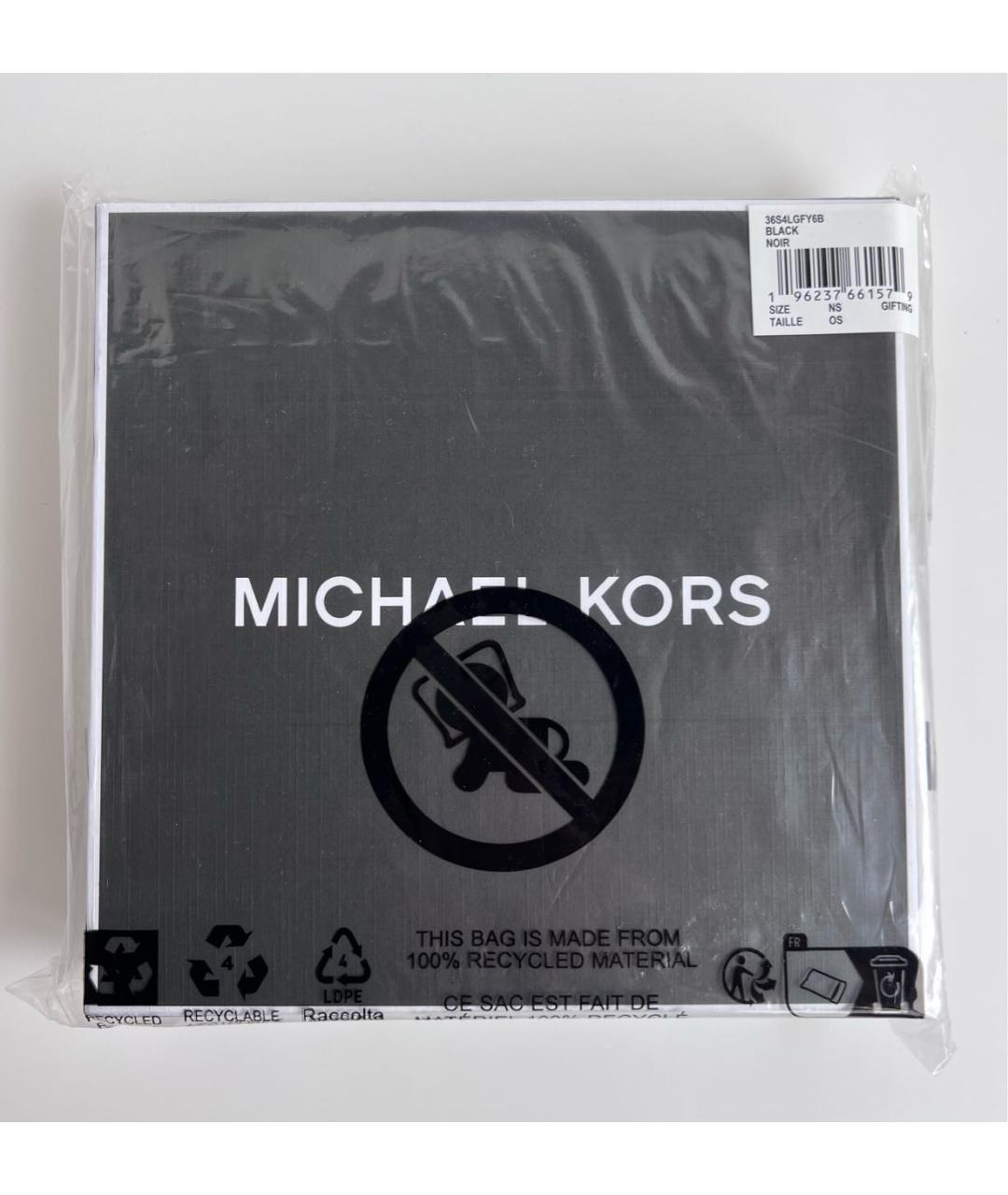 MICHAEL KORS Черный ремень, фото 7