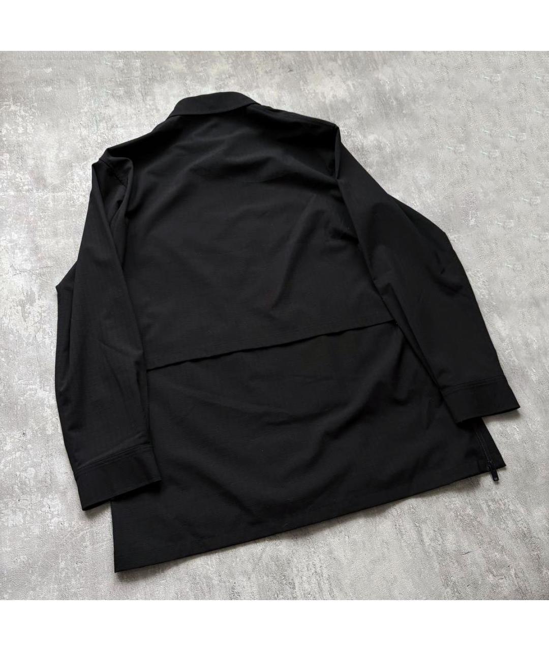 YOHJI YAMAMOTO Черная шерстяная куртка, фото 2