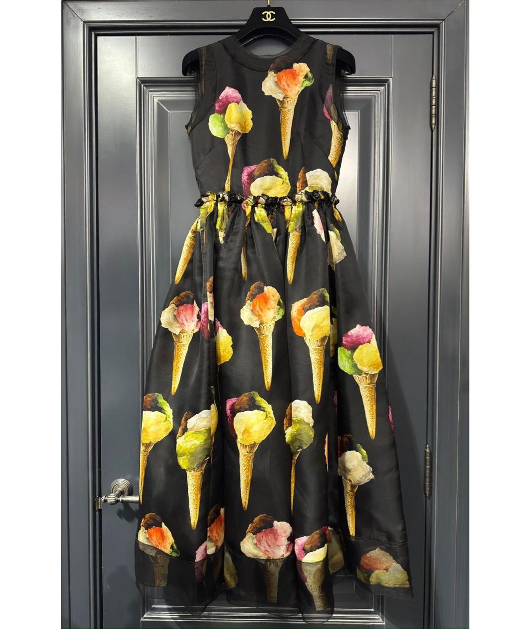 DOLCE&GABBANA Черное вечернее платье, фото 8