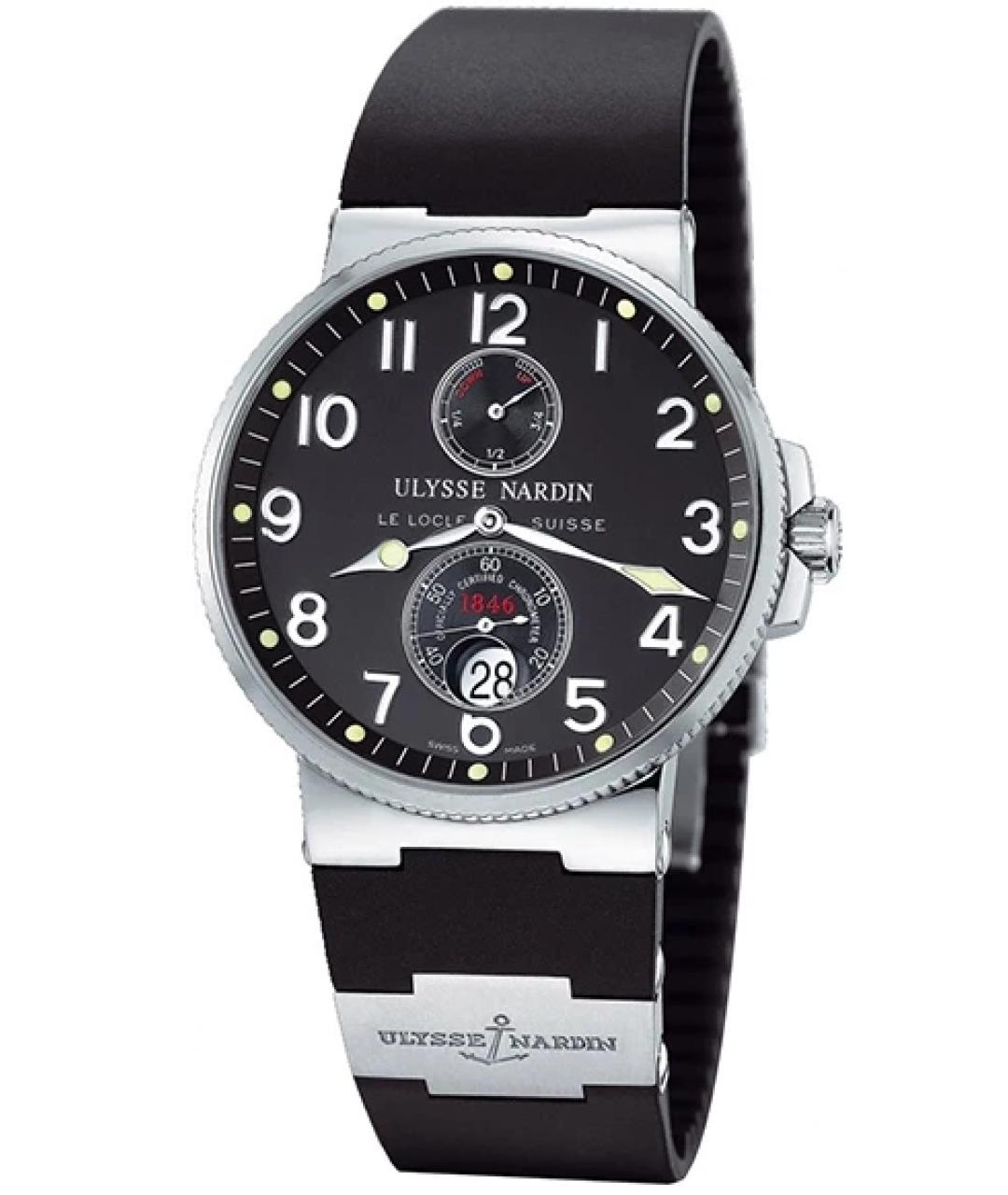 Ulysse Nardin Черные часы, фото 10