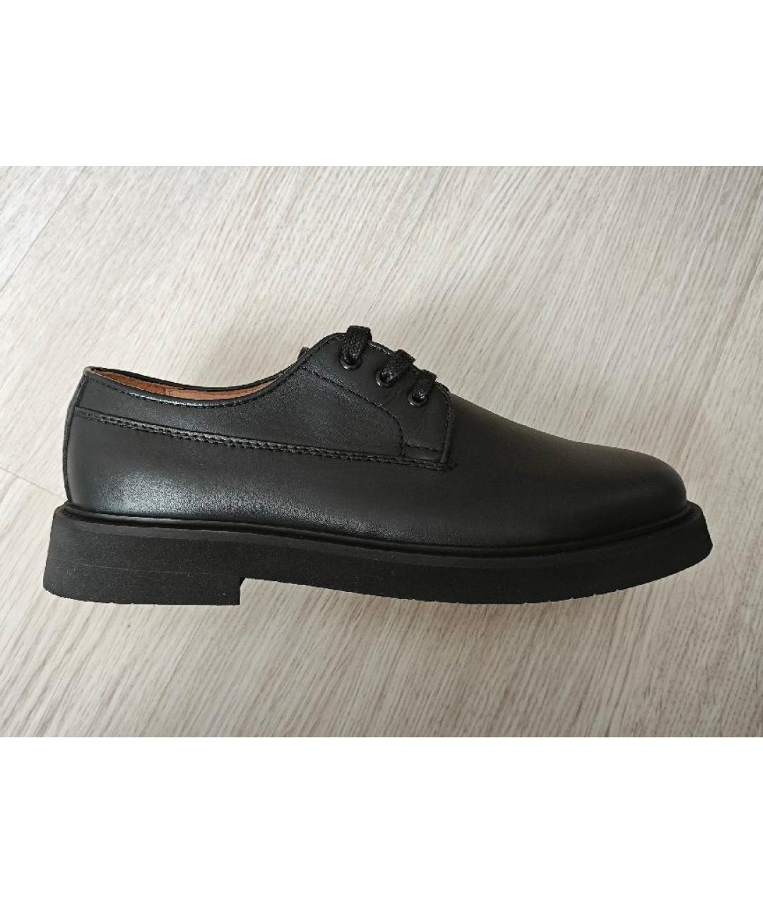 A.P.C. Черные кожаные туфли, фото 6
