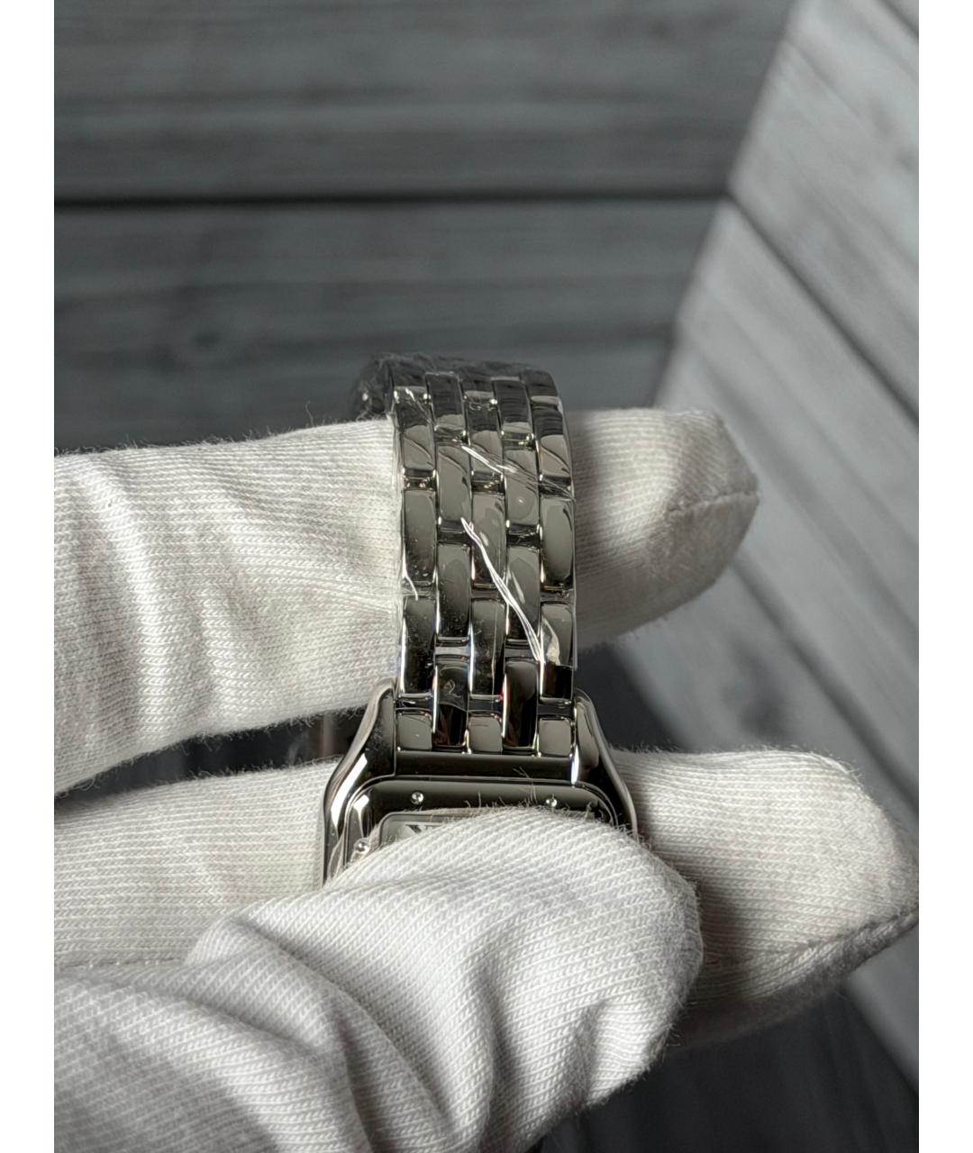 CARTIER Белые часы, фото 8