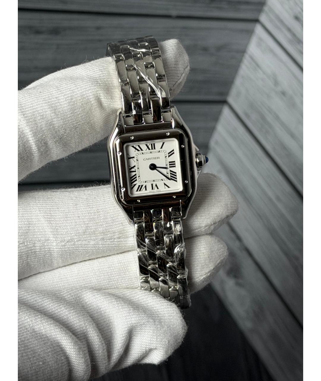 CARTIER Белые часы, фото 2