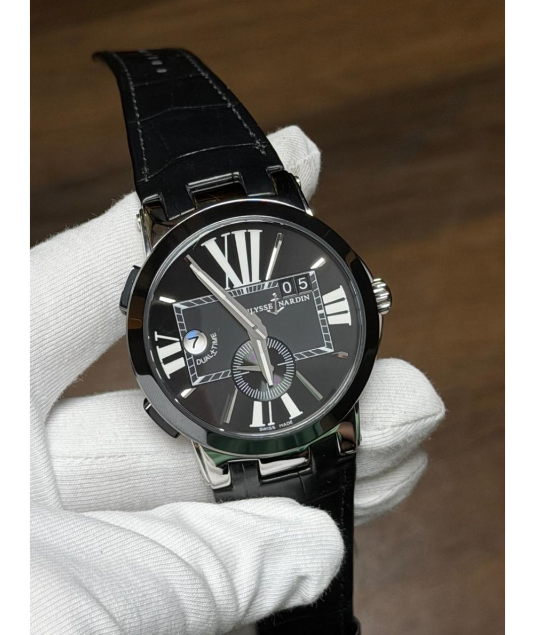 Ulysse Nardin Черные часы, фото 2
