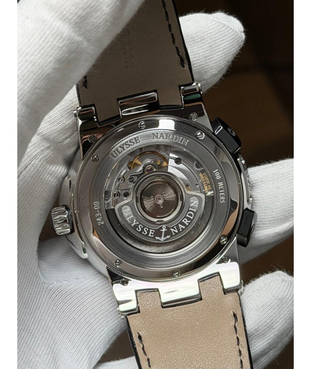 Ulysse Nardin Черные часы, фото 6