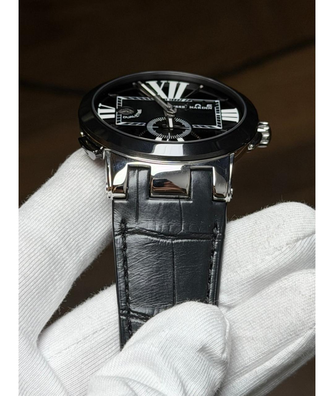 Ulysse Nardin Черные часы, фото 7