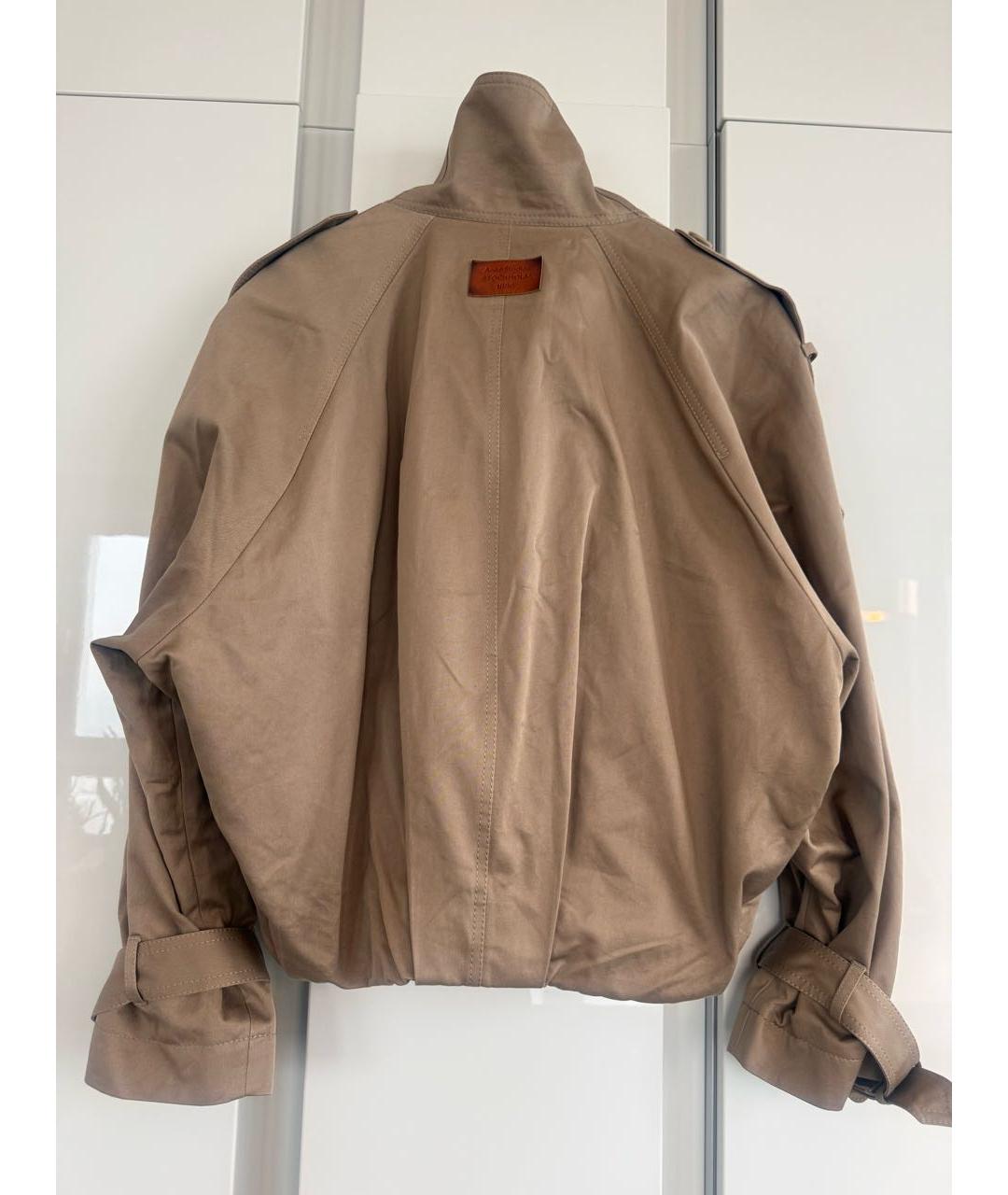 ACNE STUDIOS Бежевая хлопковая куртка, фото 2