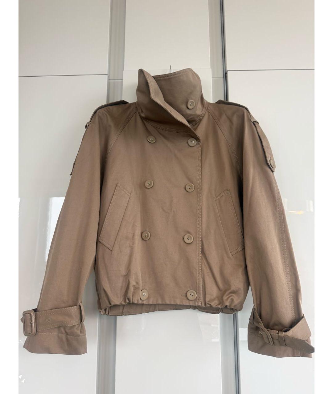 ACNE STUDIOS Бежевая хлопковая куртка, фото 9