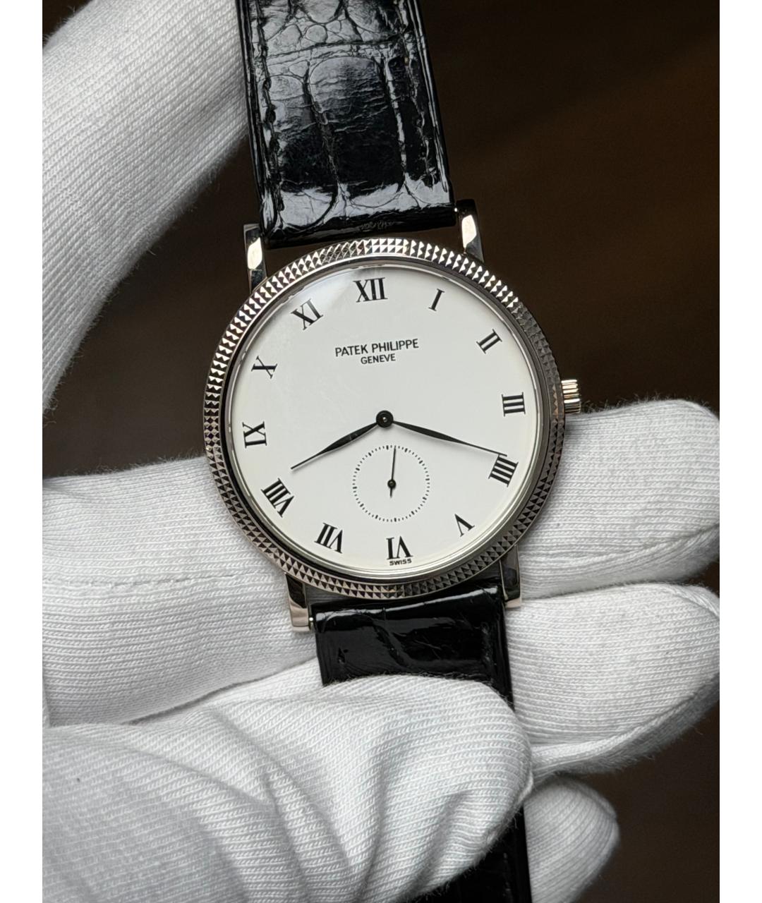 PATEK PHILIPPE Белые часы из белого золота, фото 2