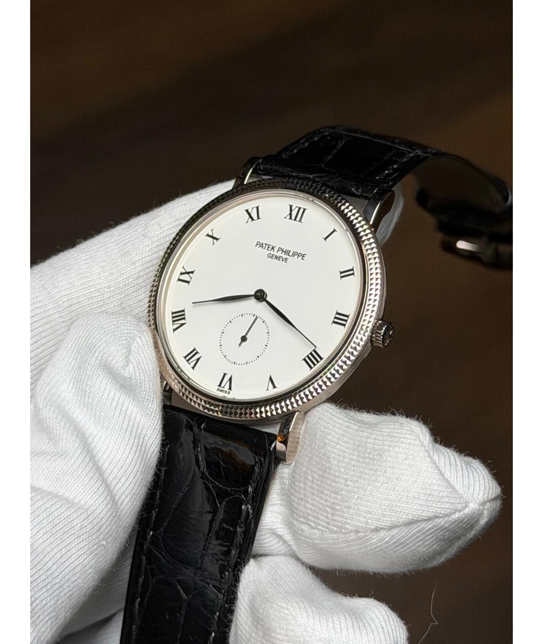 PATEK PHILIPPE Белые часы из белого золота, фото 3