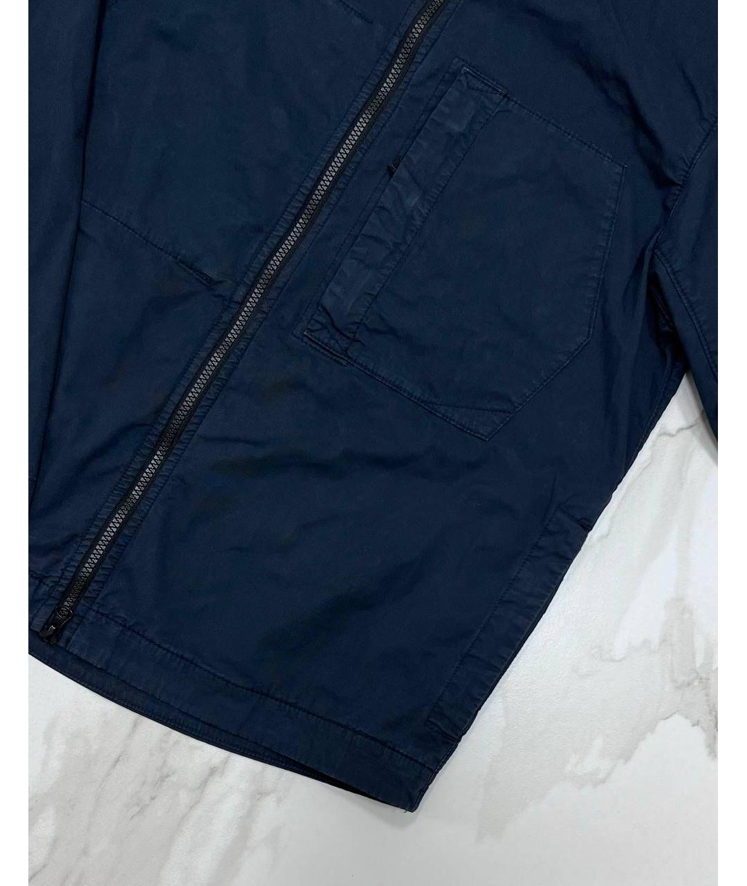 STONE ISLAND Темно-синяя куртка, фото 4
