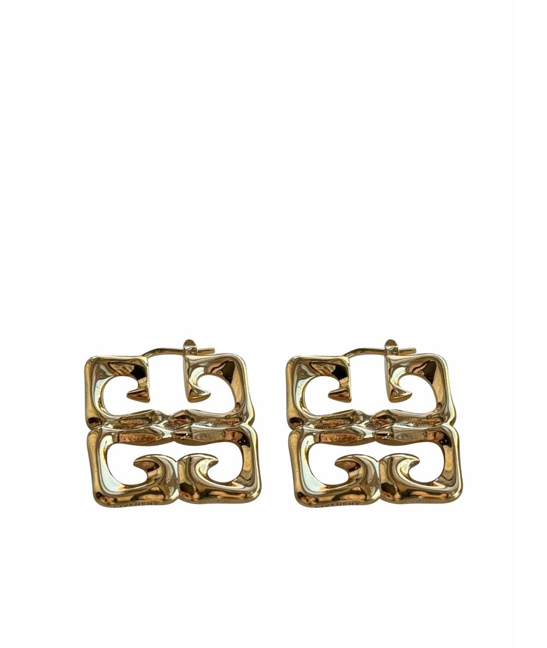 GIVENCHY Золотые латунные серьги, фото 1