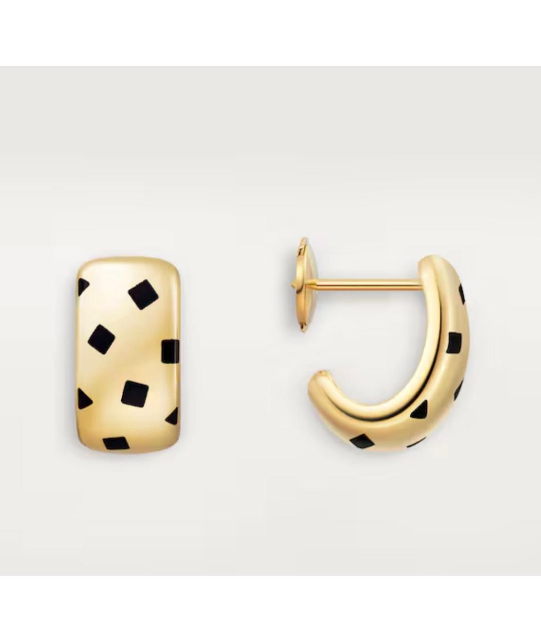 CARTIER Золотые серьги из желтого золота, фото 3