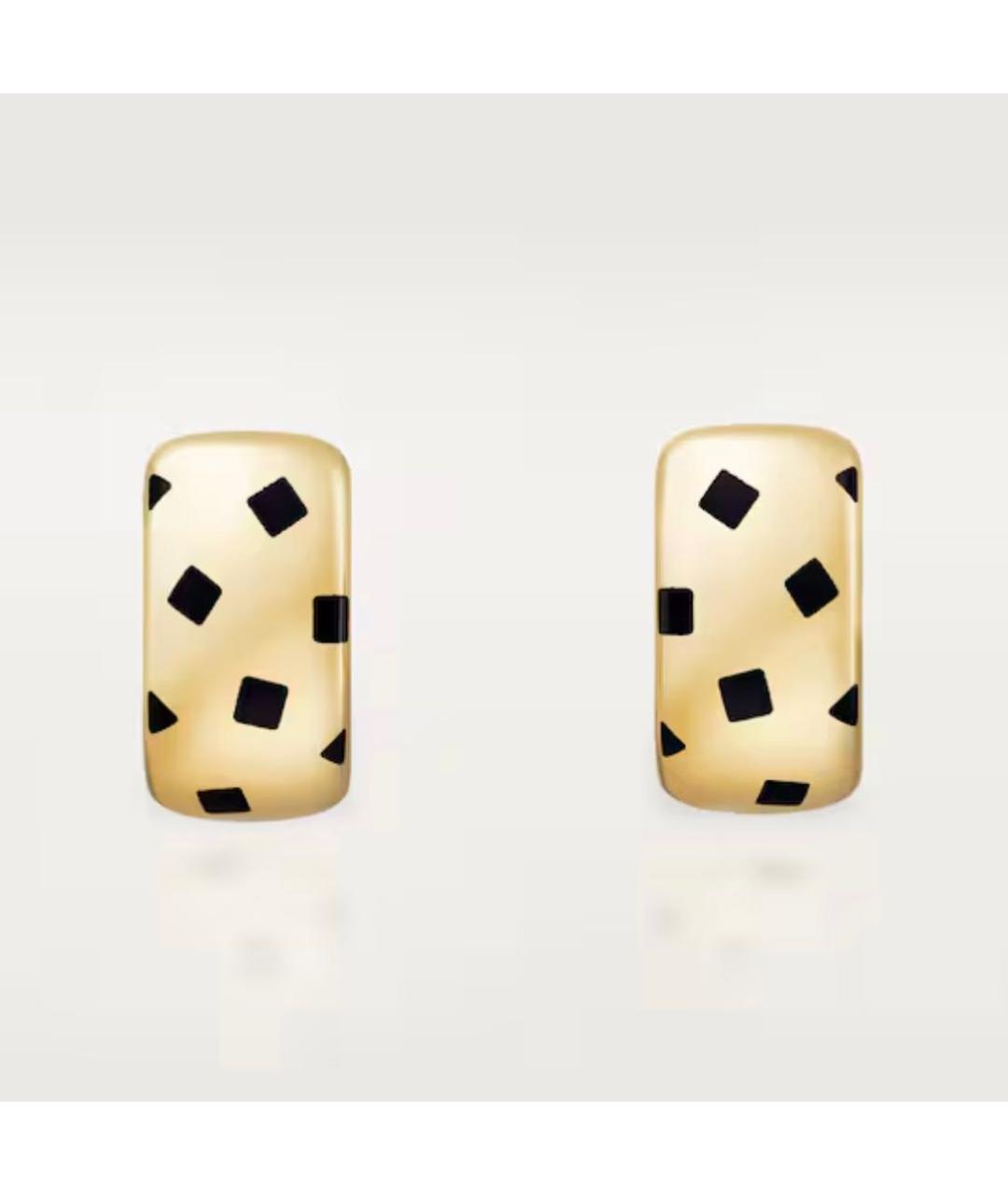 CARTIER Золотые серьги из желтого золота, фото 4