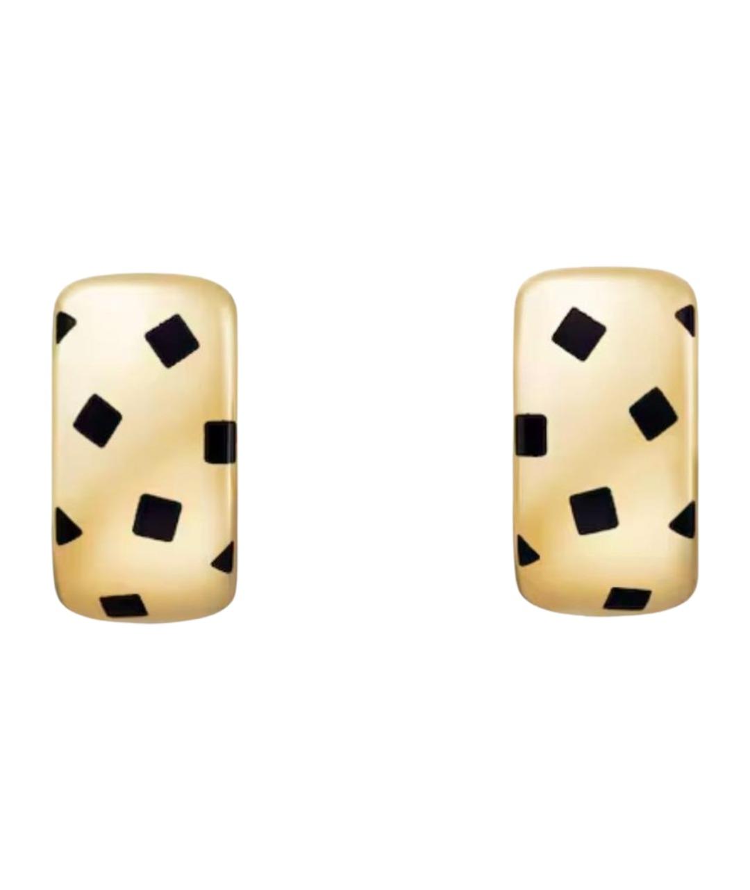 CARTIER Золотые серьги из желтого золота, фото 1