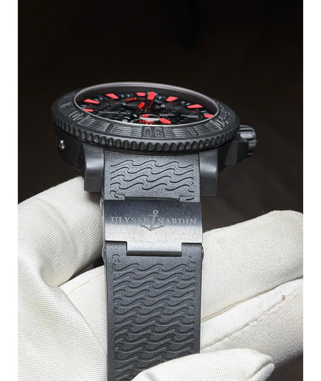 Ulysse Nardin Красные часы, фото 7