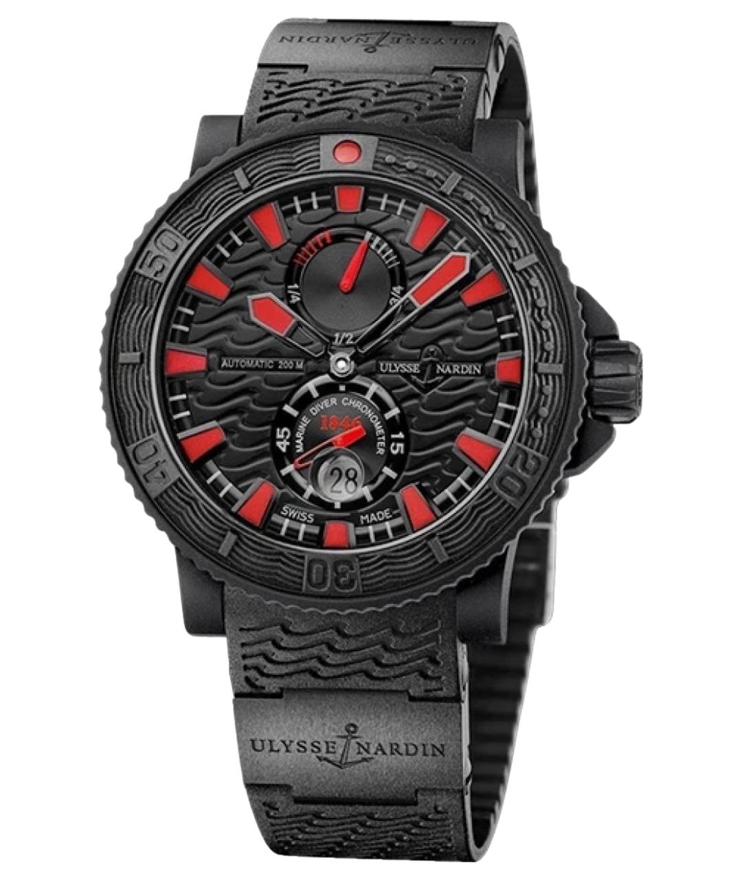 Ulysse Nardin Красные часы, фото 1