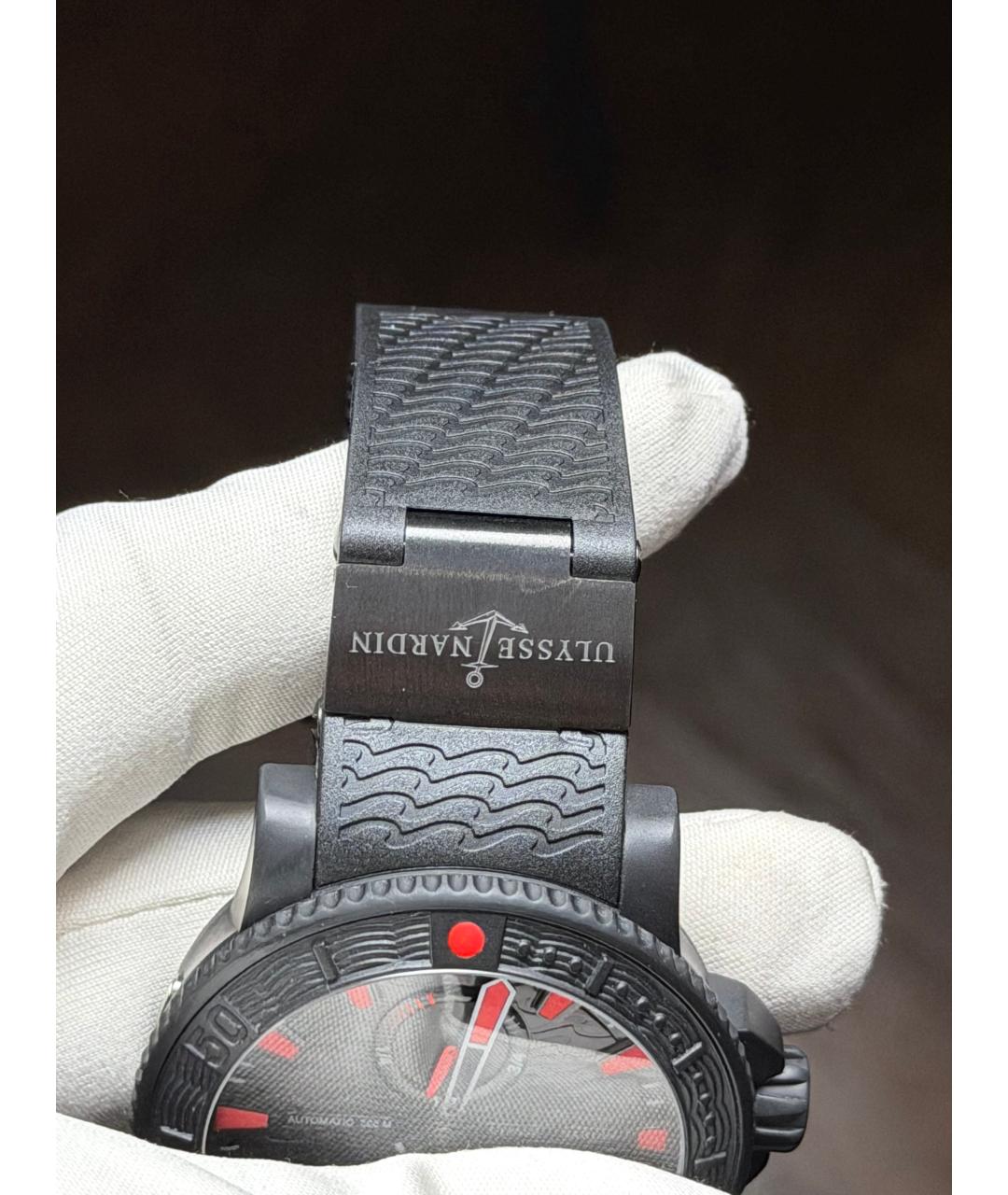 Ulysse Nardin Красные часы, фото 8