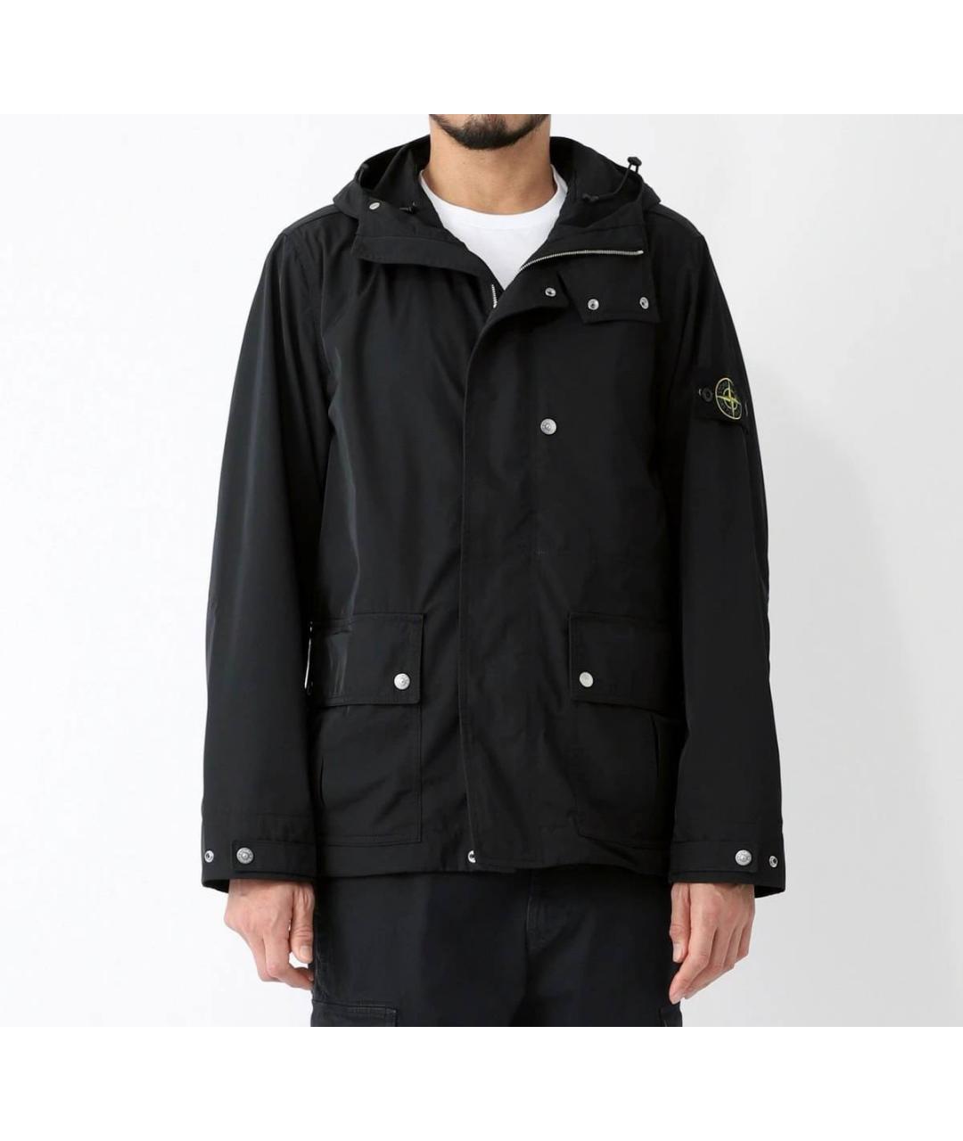 STONE ISLAND Черная куртка, фото 8