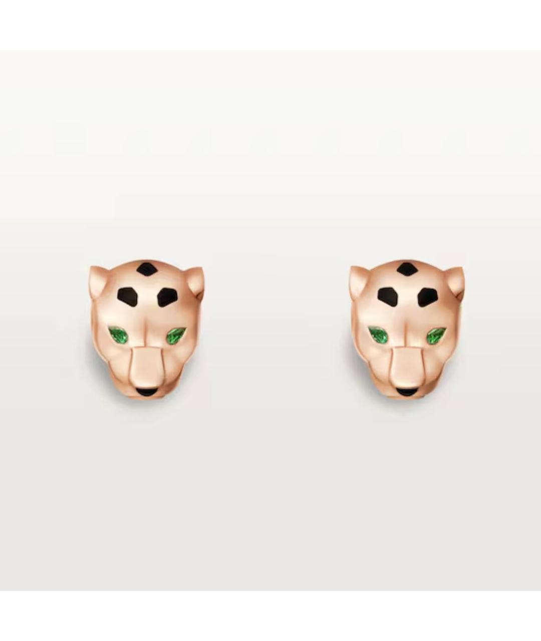 CARTIER Золотые серьги из розового золота, фото 5
