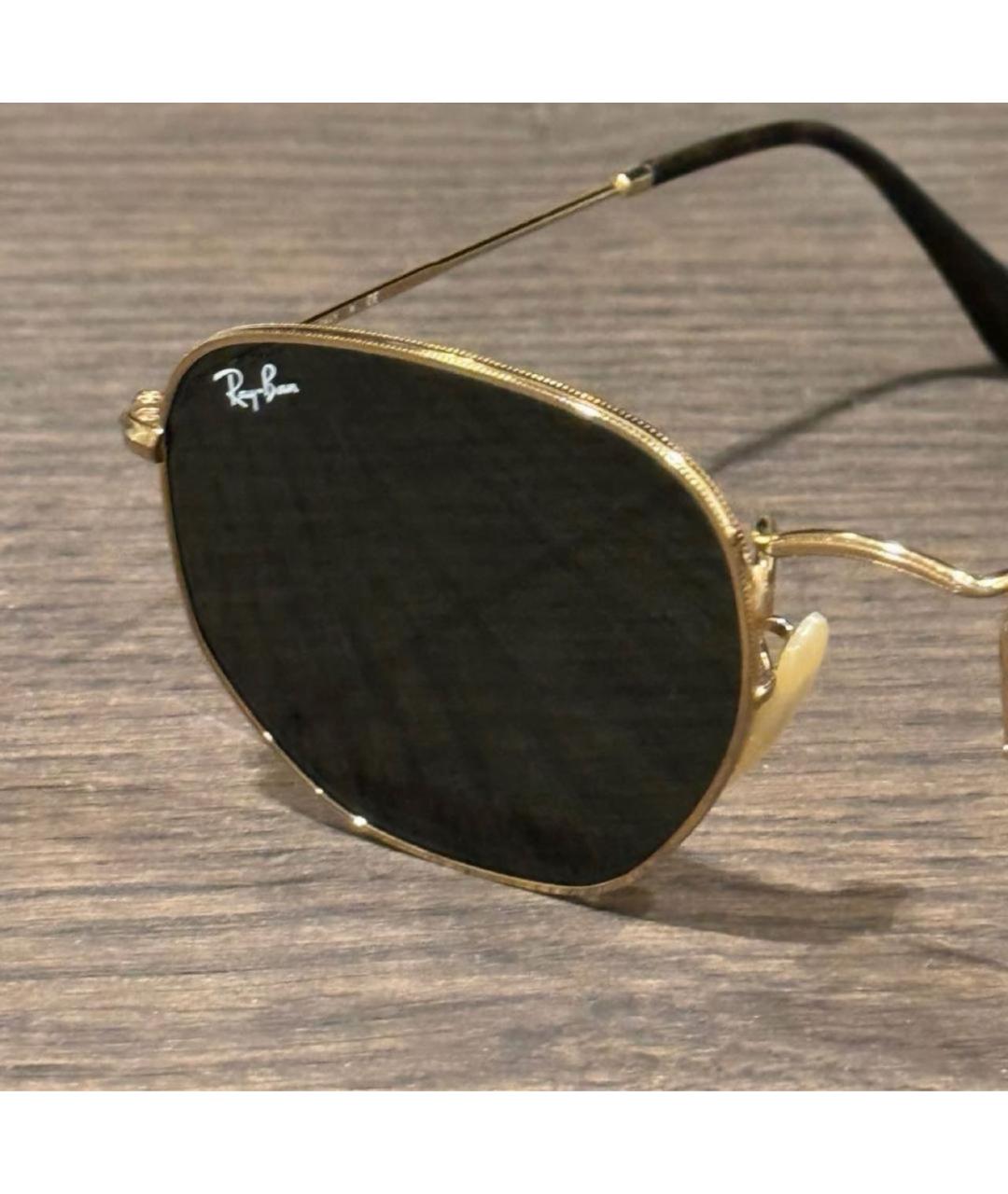 RAY BAN Металлические солнцезащитные очки, фото 3