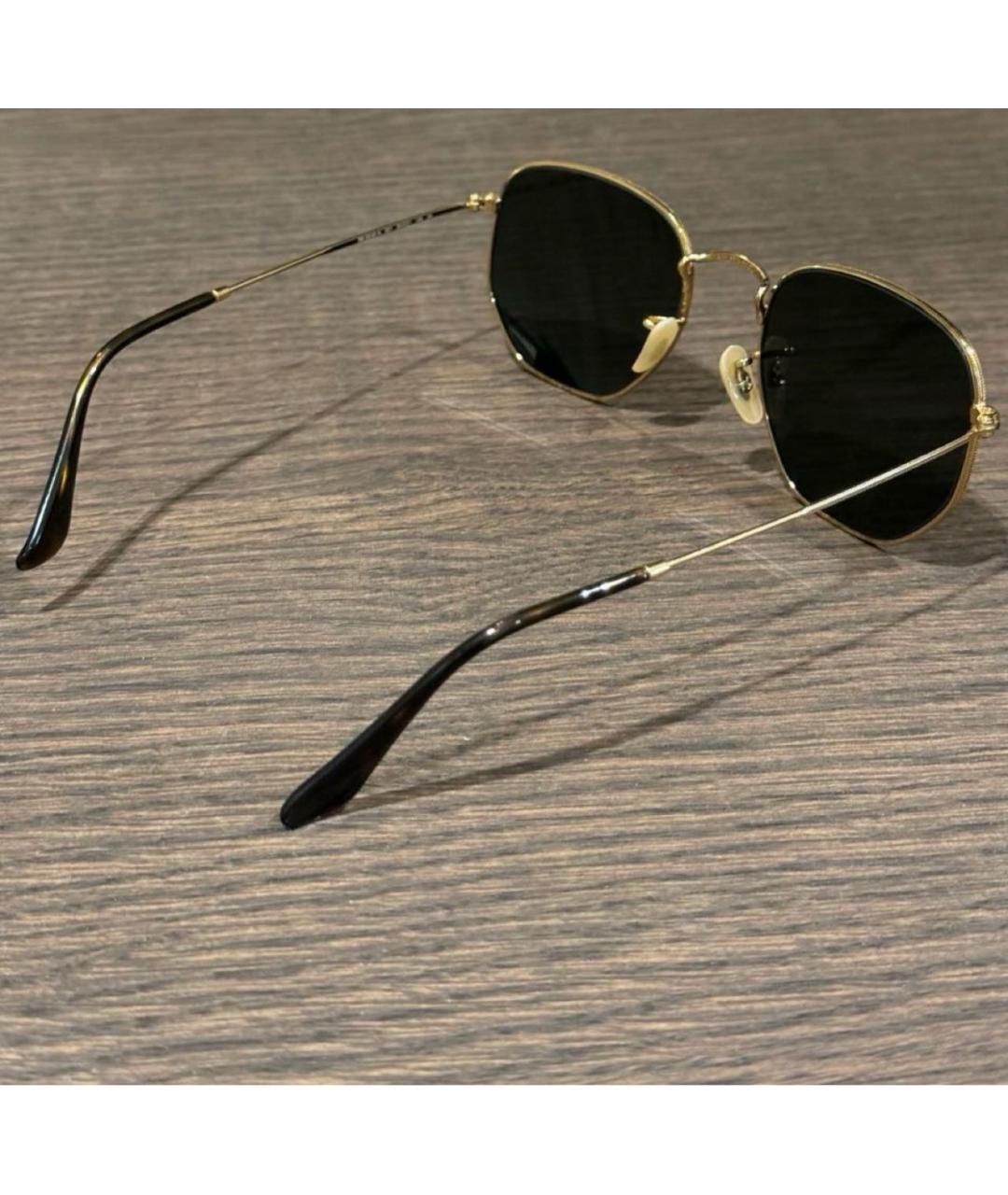 RAY BAN Металлические солнцезащитные очки, фото 4