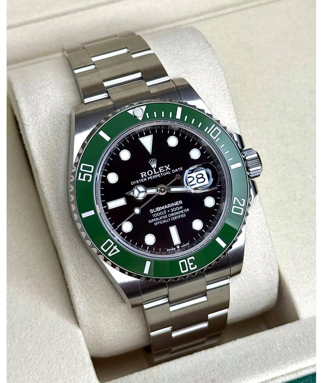 ROLEX Черные часы, фото 3