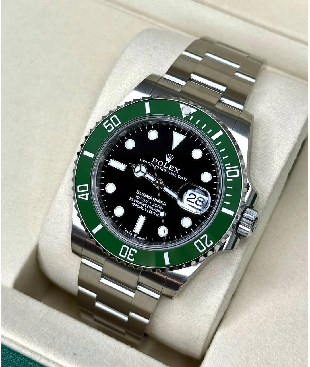 ROLEX Черные часы, фото 2