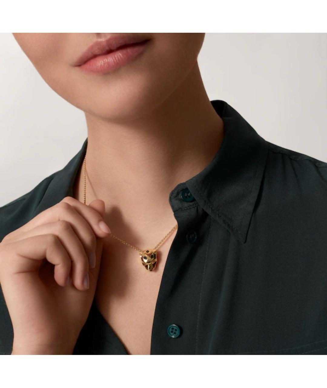 CARTIER Золотое колье из желтого золота, фото 2