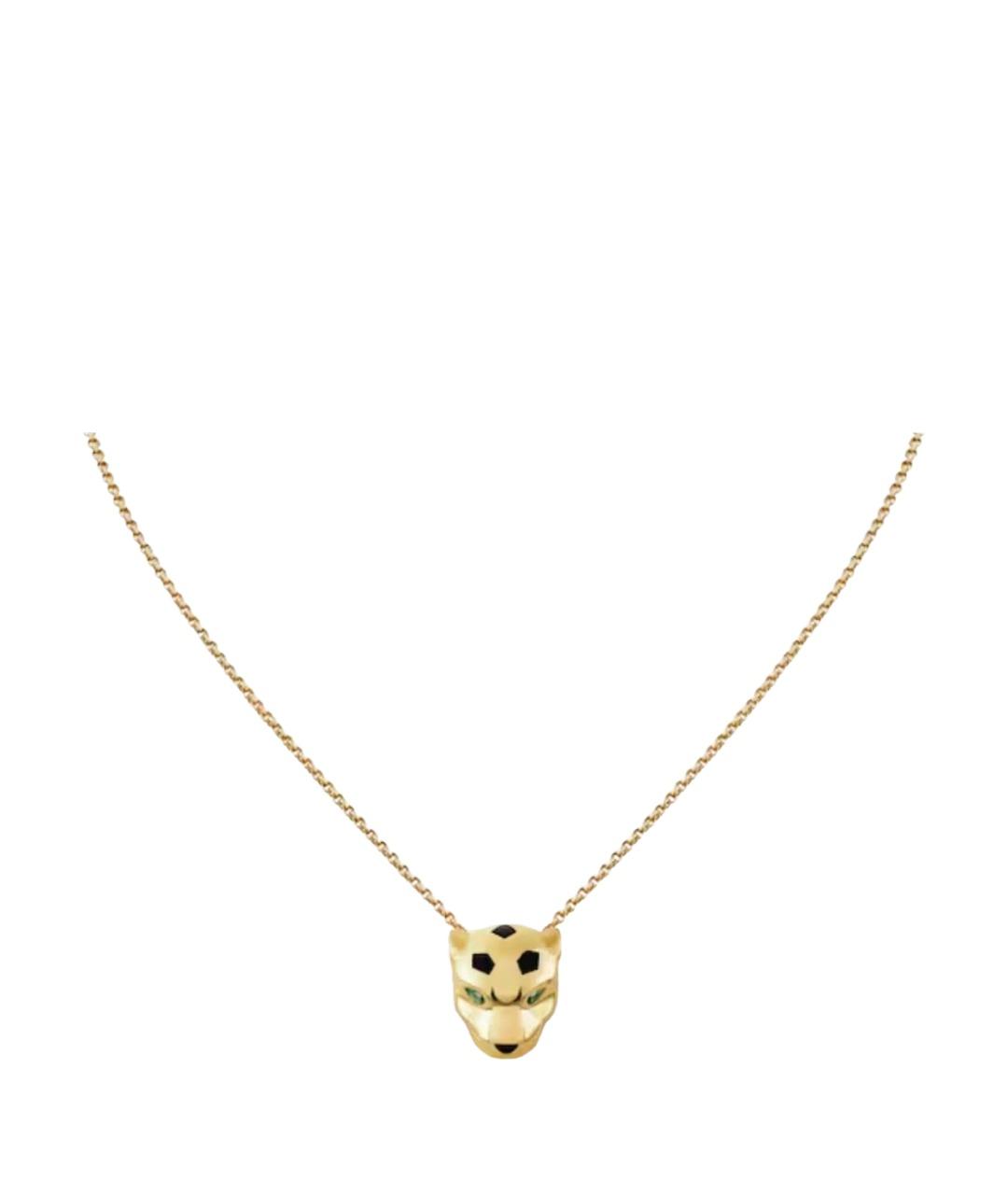 CARTIER Золотое колье из желтого золота, фото 1
