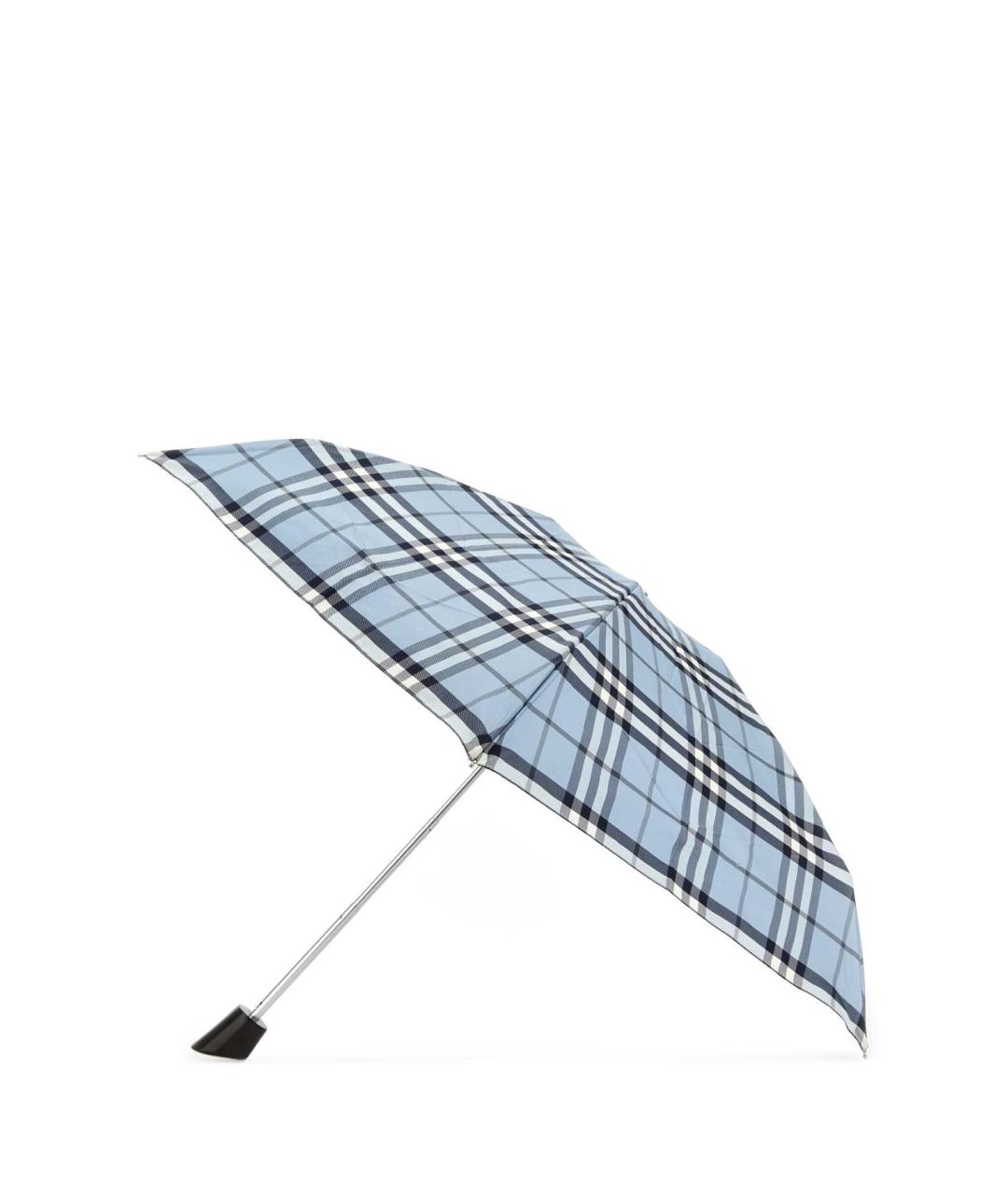 BURBERRY Голубой зонт, фото 2