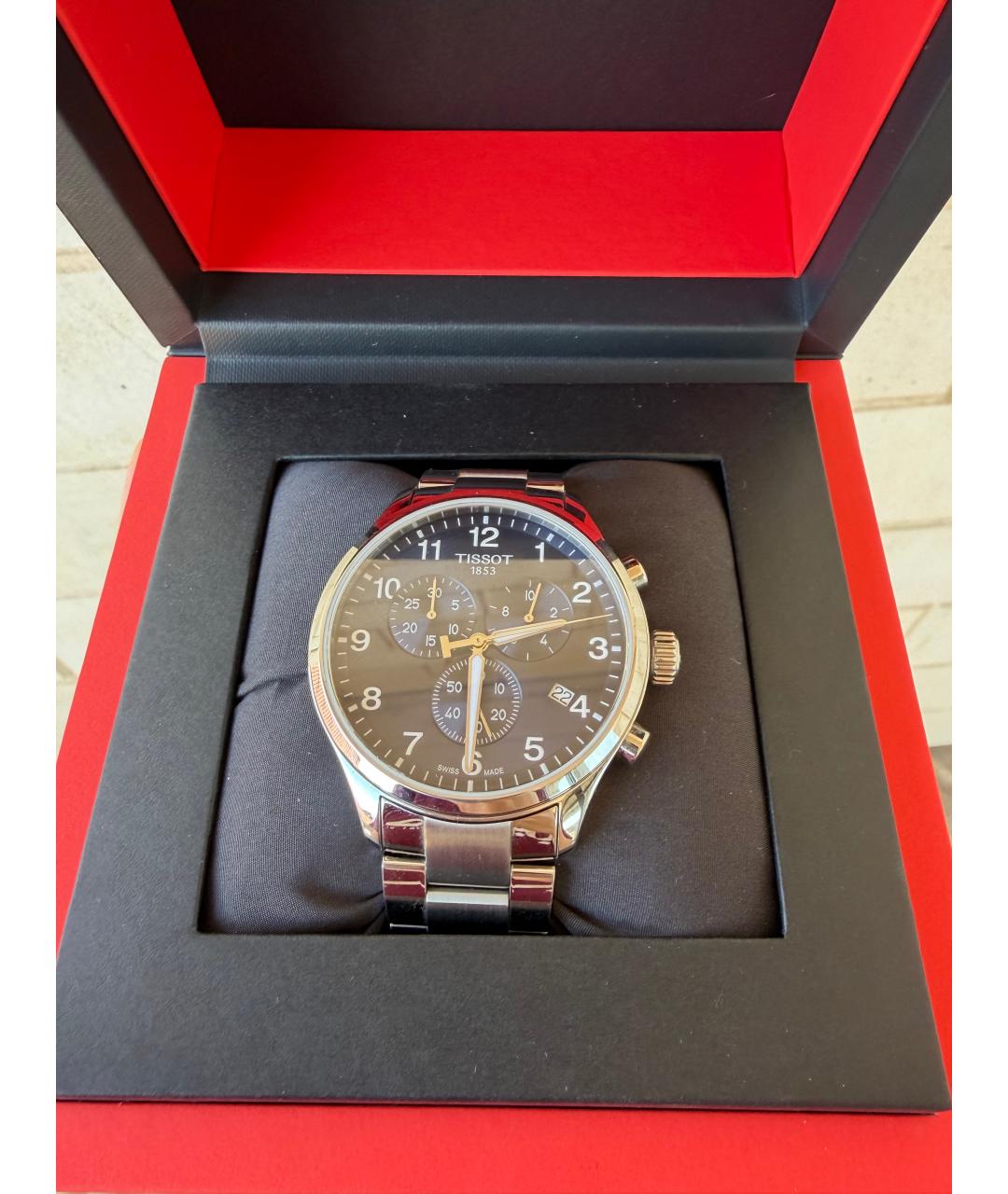 TISSOT Серебряные часы, фото 3