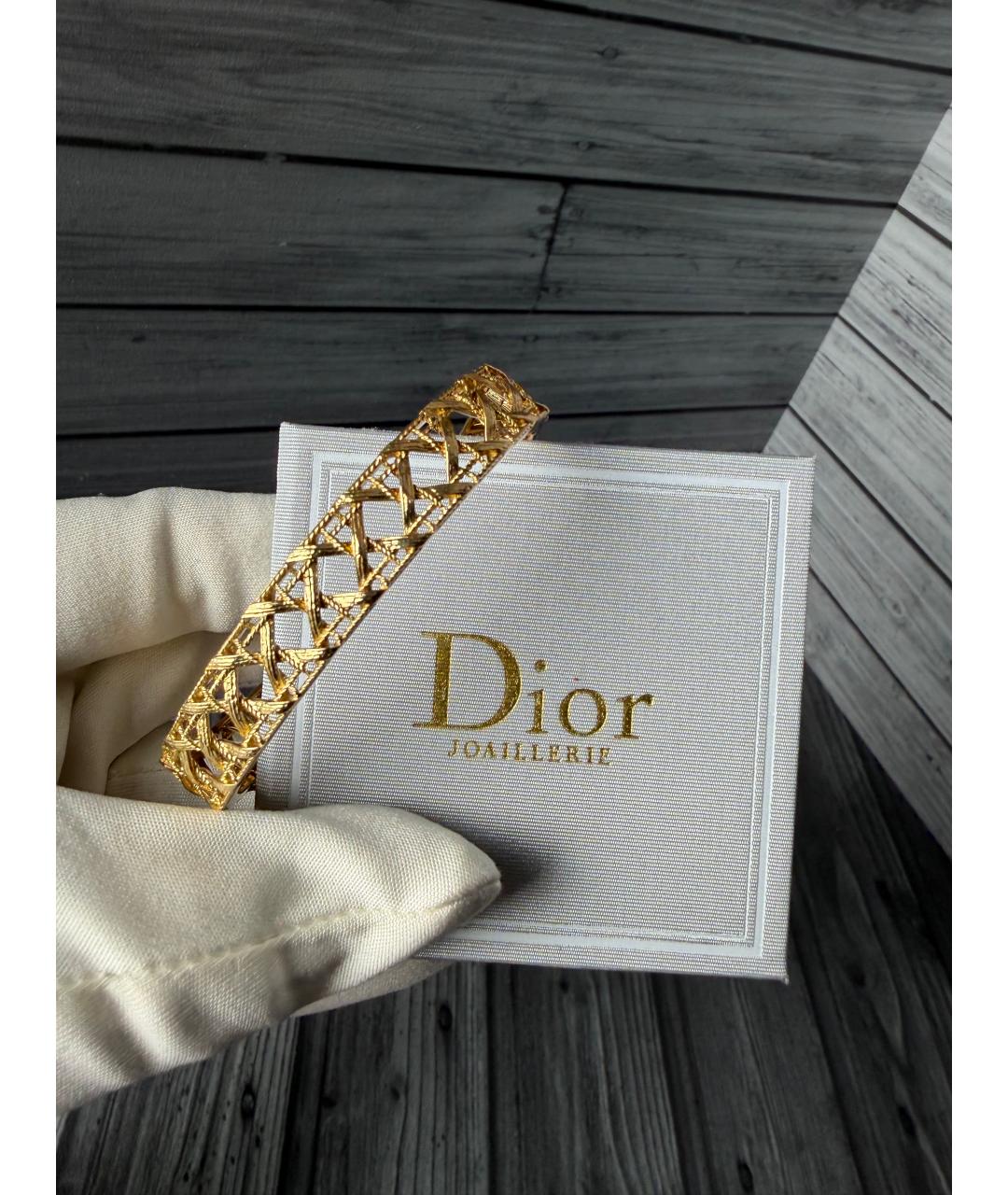 CHRISTIAN DIOR Золотой браслет из желтого золота, фото 2