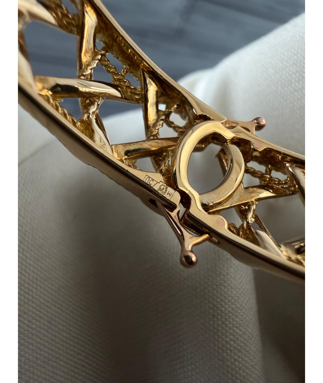 CHRISTIAN DIOR Золотой браслет из желтого золота, фото 6