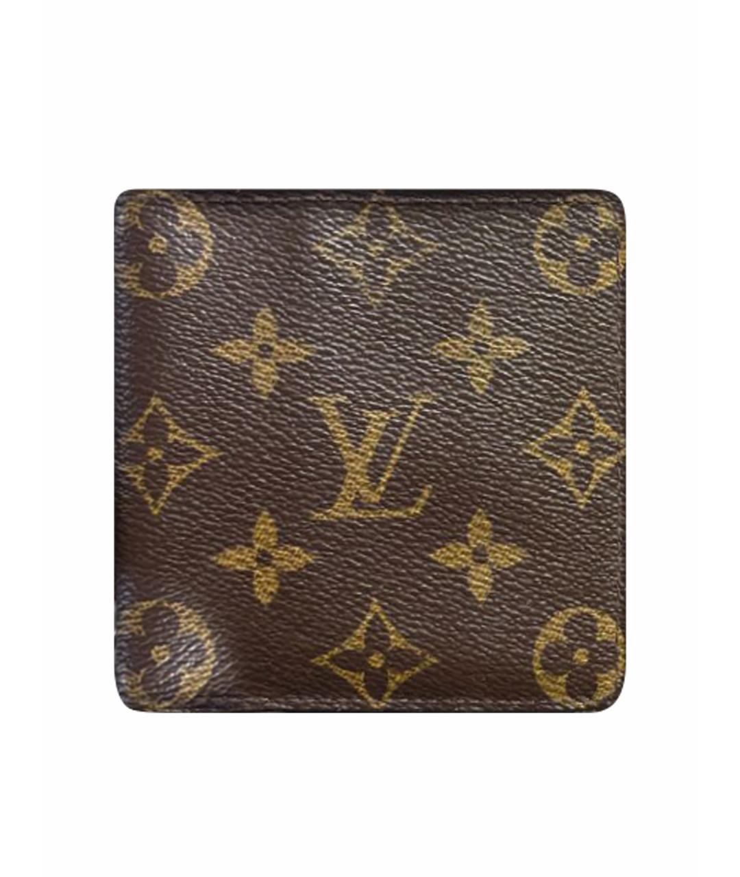 LOUIS VUITTON Коричневый кошелек, фото 1
