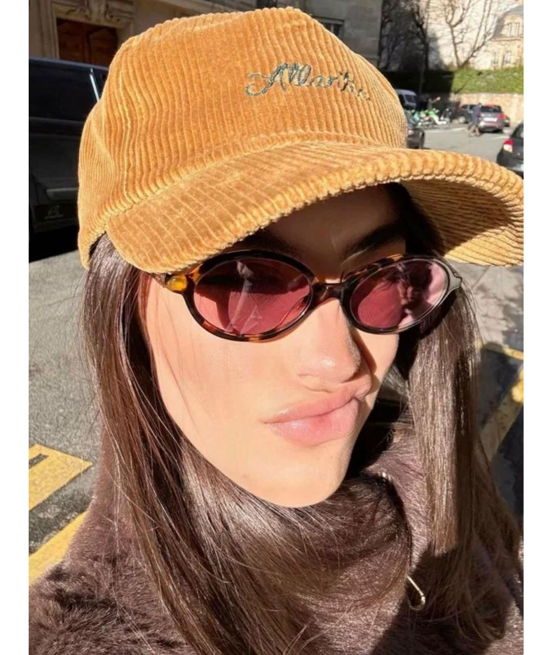 MIU MIU Коричневые пластиковые солнцезащитные очки, фото 7